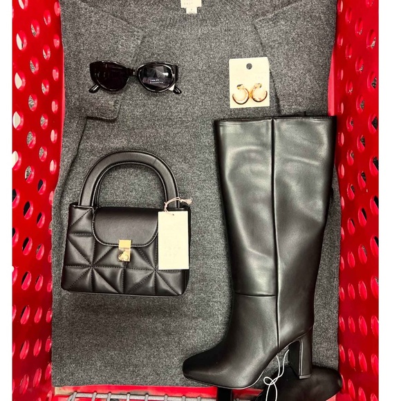 Women's Livia Stovepipe Tall Boots - A New Day - Picture 7 of 9